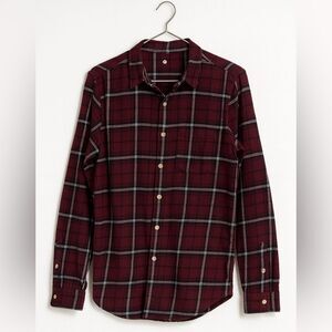 Aeropostale Women’s Red Plaid Cotton Flannel Shirt